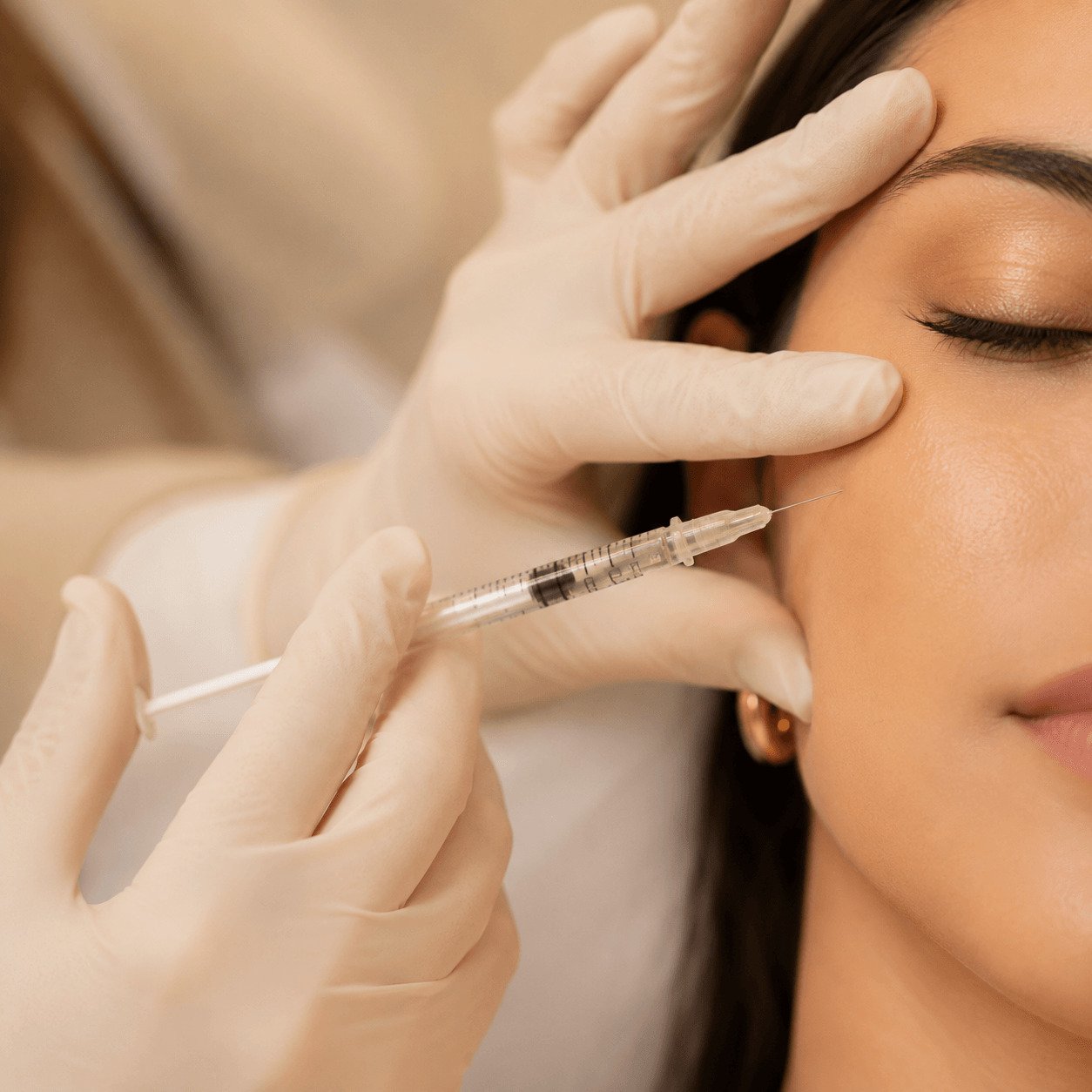 Procedimento de estética avançada realizado na Carlin Saúde Integrativa
